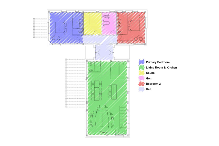 Ground floor map